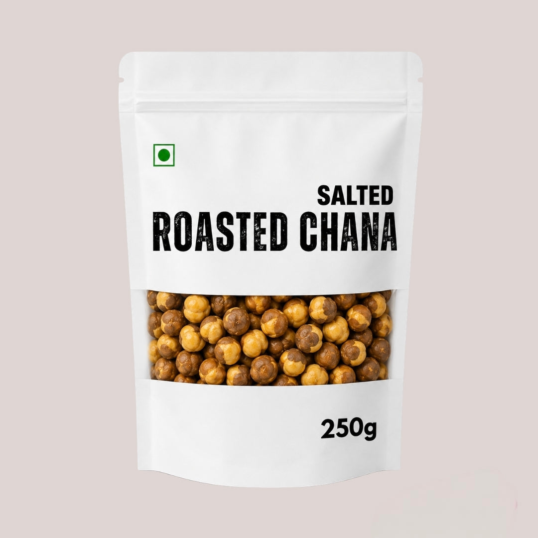 Salted Roasted Chana 250g | Crispy Healthy Snack