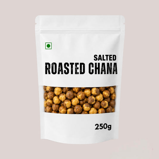 Salted Roasted Chana 250g | Crispy Healthy Snack