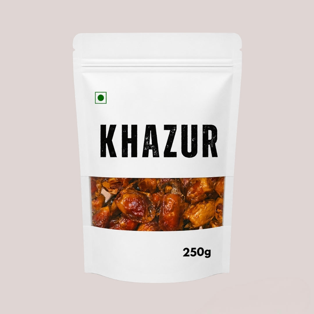 Khazur Dates 250g | Premium Dry Dates Snack Pack